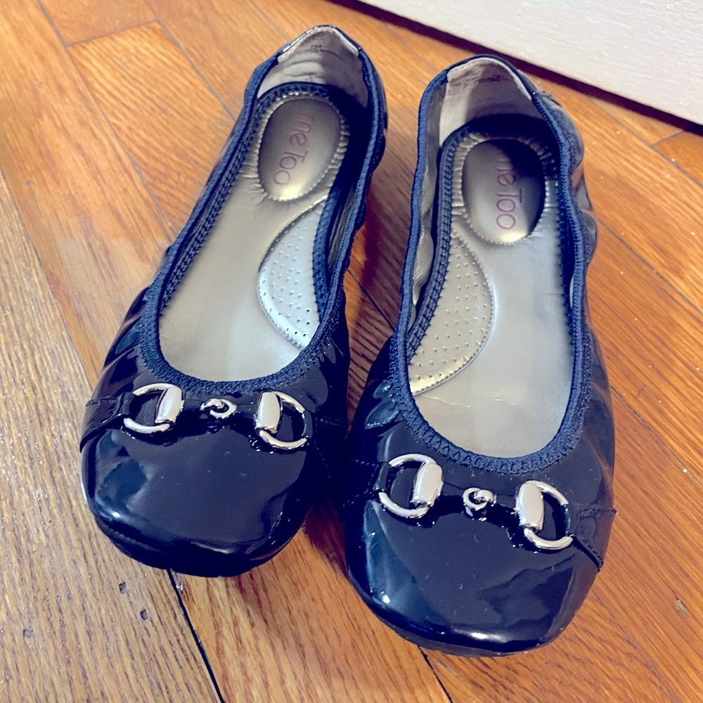 EUC Navy Blue Flats